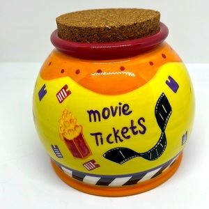 Nantucket Movie Ticket Money Jar
